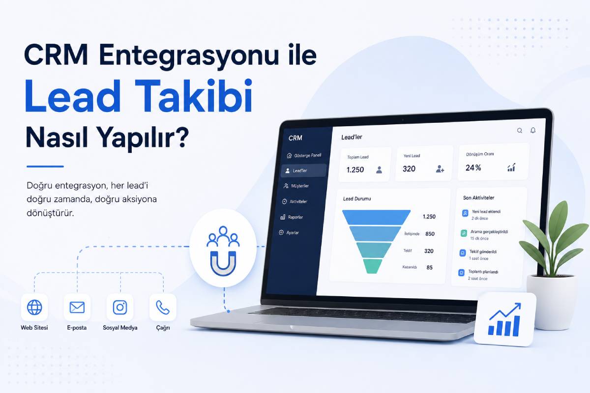 CRM Entegrasyonu ile Lead Takibi Nasıl Yapılır?