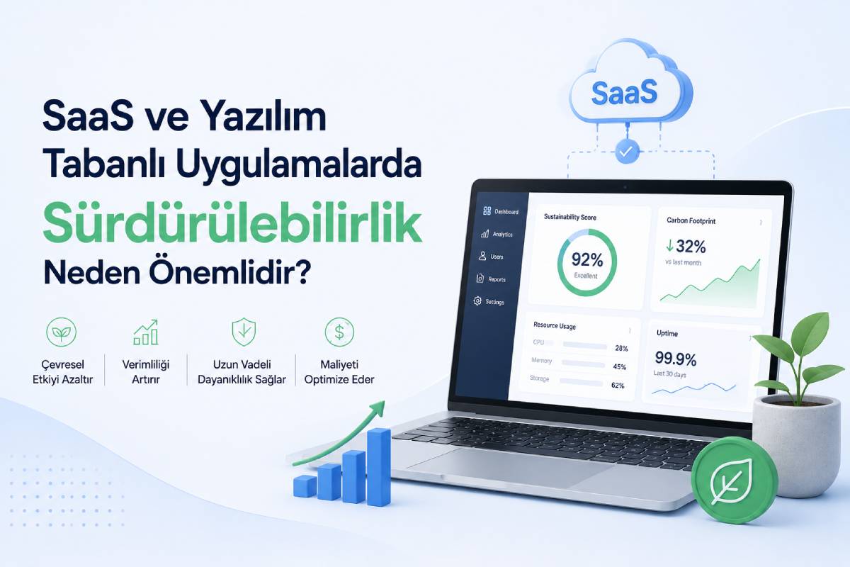 SaaS ve Yazılım Tabanlı Uygulamalarda Sürdürülebilirlik Neden Önemlidir?
